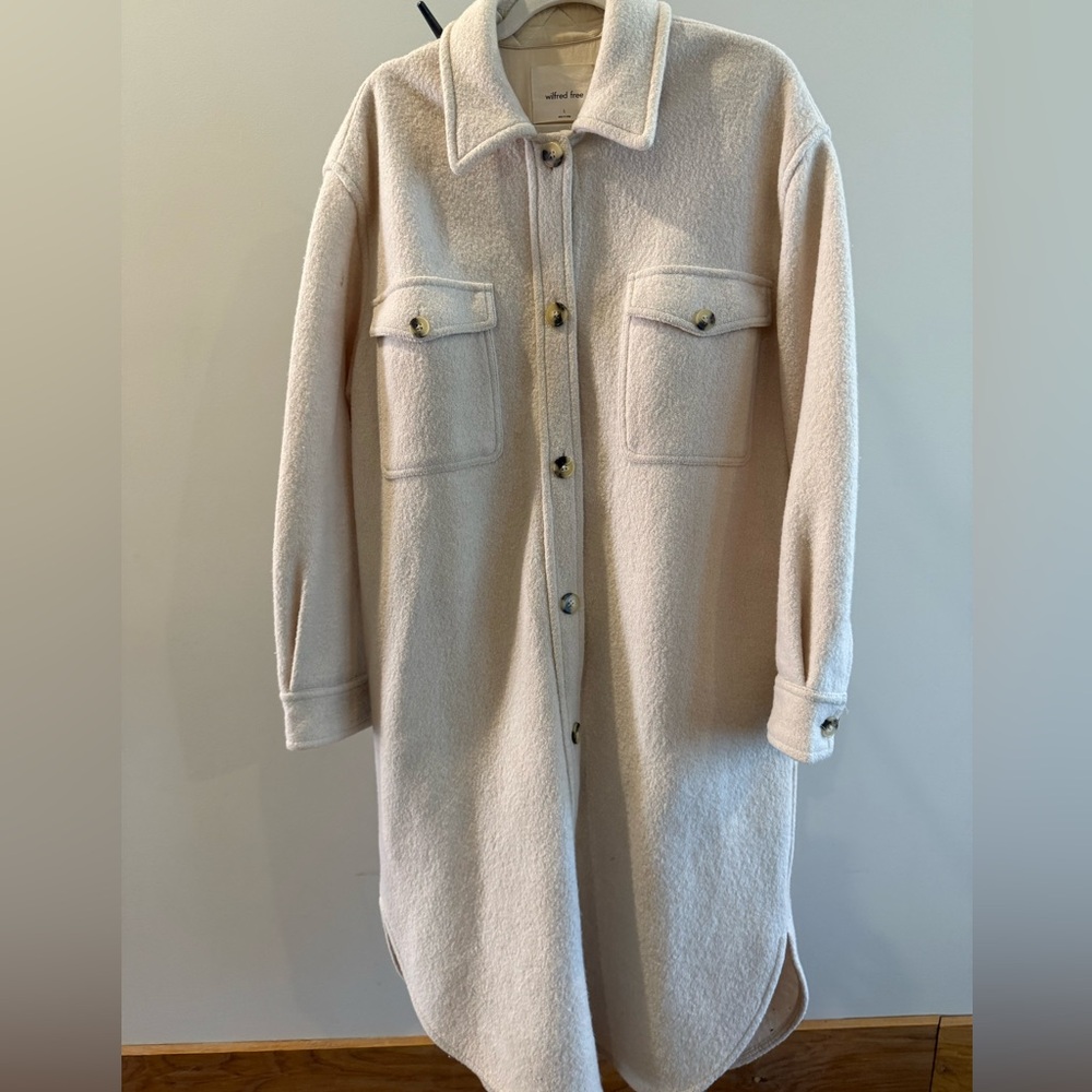 Wilfred Free Cream Shacket